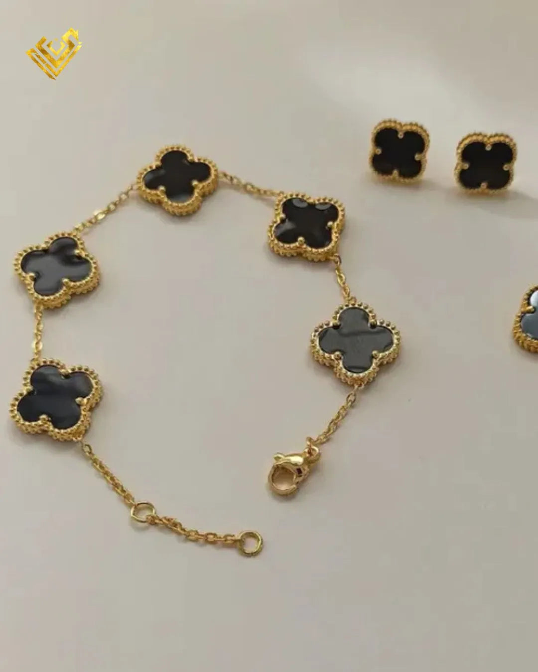 Leaf Clover Jewellery Set